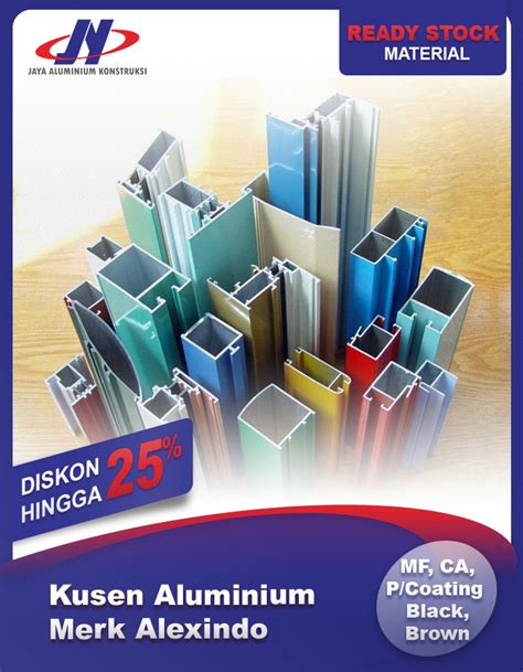 Jual Kusen Aluminium Alexindo Harga Promo Free Ongkir