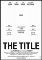 Editable Movie Poster Template