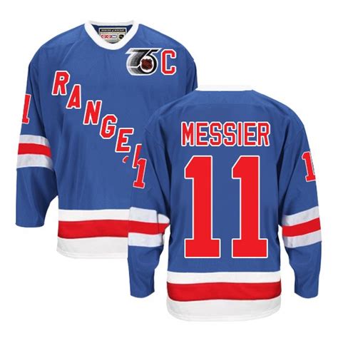 Mark Messier New York Rangers Ccm Authentic Royal Blue Throwback 75th