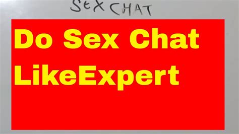 How To Do Sex Chat Or Sexting Benefits Of Sex Chat Youtube