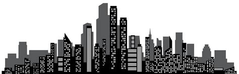Cityscape Silhouette PNG Clip Art | Gallery Yopriceville | Cityscape silhouette, Cityscape ...