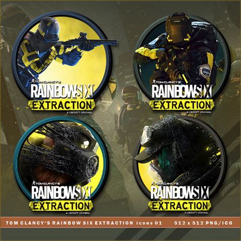 Tom Clancys Rainbow Six Extraction Icons By Brokennoah On Deviantart