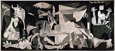 DRAW PAINT PRINT • Pablo PIcasso: Guernica (1937) 137.4" x 305.5",...