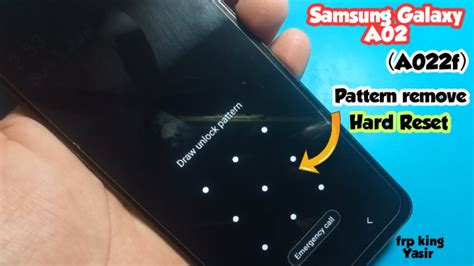 How Hard Reset Samsung A02how Forgot Phone Screen Passwordsamsung