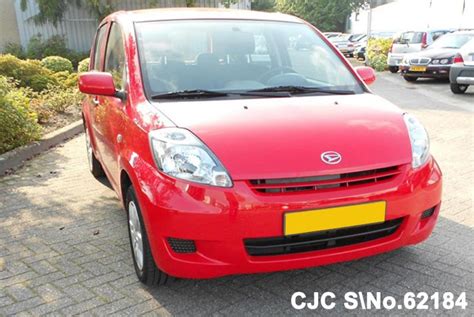 Left Hand Daihatsu Sirion Red For Sale Stock No Left