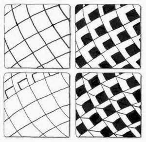 It's used on the tile posted here on the tandika.com czt blog. Пин на доске Zentangle