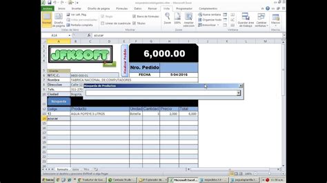 Generar Pedidos Con Excel Usando Plantilla Mis Pedidos Automatizados