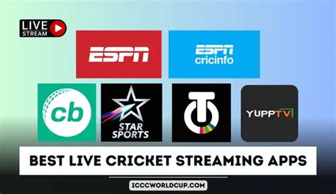 Best Live Cricket Streaming Apps For Android And Iphone Icc Cricket