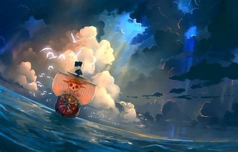 One Piece Boat Wallpapers Wallpaper Cave