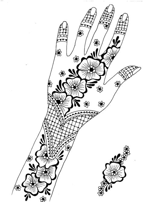 Beginner Henna Templates Printable