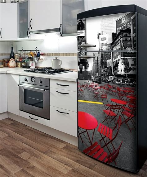 See full list on homedepot.com The old refrigerator while ideas with stickers and ...