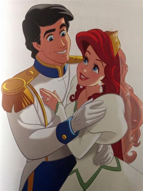Ariel And Prince Eric S Wedding Day Disney Princess Drawings Disney Princess Fan Art Disney