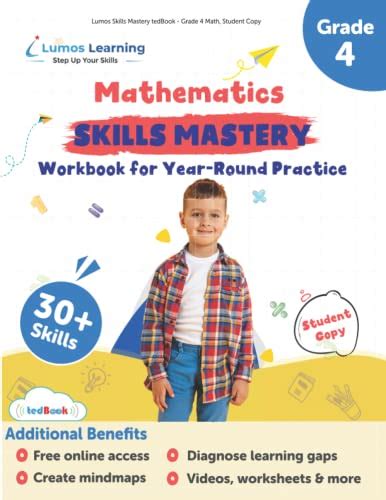 Lumos Skills Mastery Tedbook Grade 4 Math Student Copy Standards
