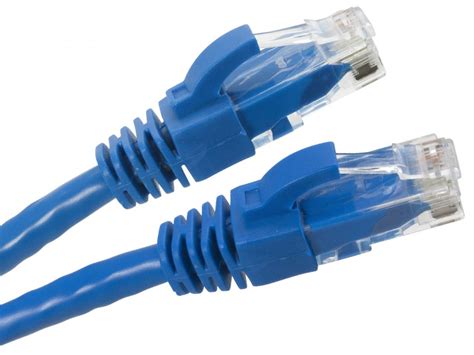 1m Cat6 Rj45 Ethernet Cable Blue