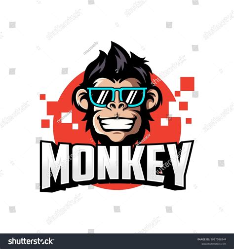 26256 Monkey Logos Stock Vectors Images And Vector Art Shutterstock