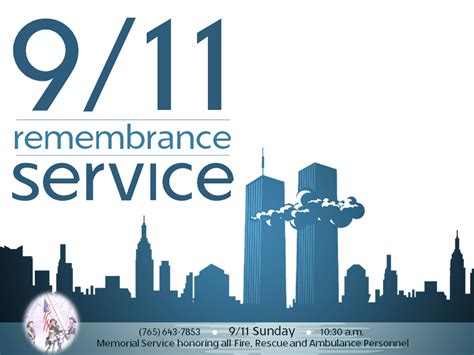 911 Remembrance Service — Grace Baptist Church Anderson In