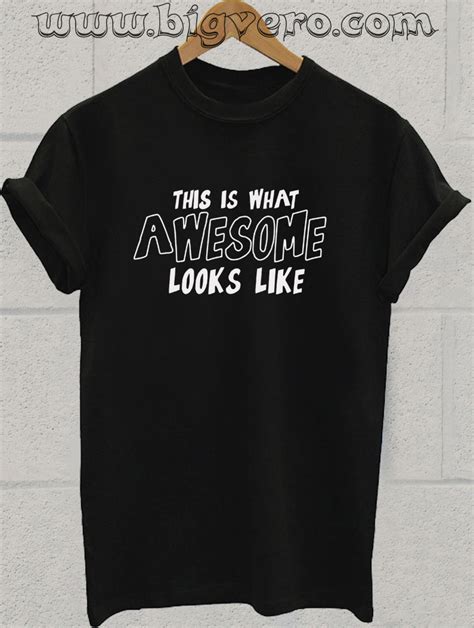 This Is What Awesome Looks Like T Shirt Unique Fashion Store Design Big Vero