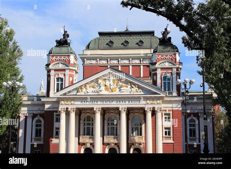 SofÍa Bulgaria 17 De Agosto De 2012 Teatro Nacional Ivan Vazov En