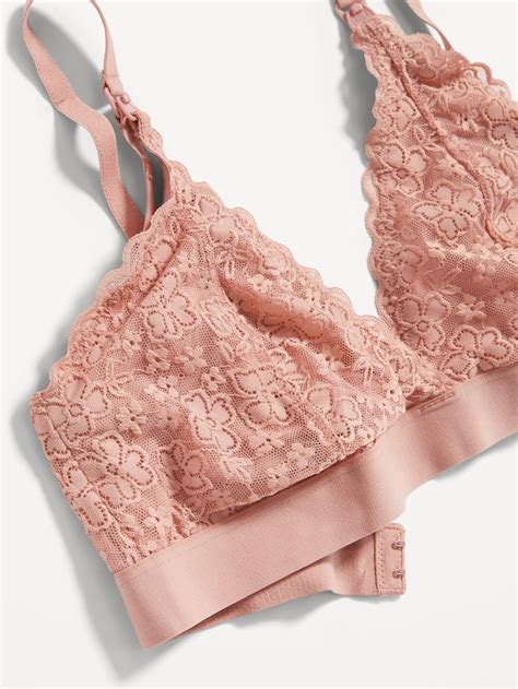 maternity lace nursing bralette old navy in 2022 lace womens