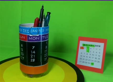 Video How To Make Perpetual Calendar Wall Calendar New Year