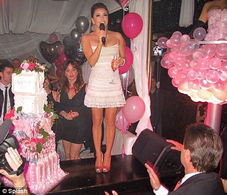Eva Longoria Is Dwarfed By Her Own Birthday Cake At Lavish Vegas Bash