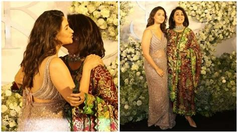 Neetu Calls Alia ‘mil Ka Dil As Actor Runs To Hug Her At Sidharth Kiaras Bash Bollywood