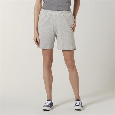 Basic Editions Womens Knit Shorts Shop Your Way Online Shopping And Earn Points On Tools