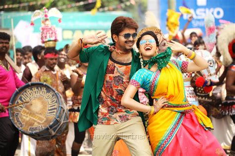 However, when he listens to her story. Picture 1106036 | Vijay, Keerthy Suresh in Bhairava Movie ...