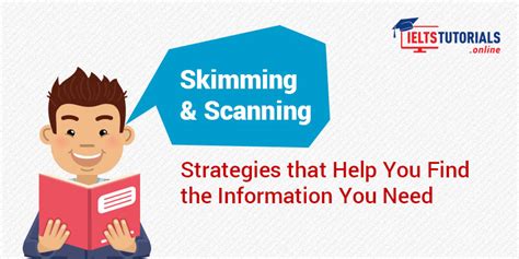 Skimming And Scanning Help To Get High Band Score In Ielts Reading