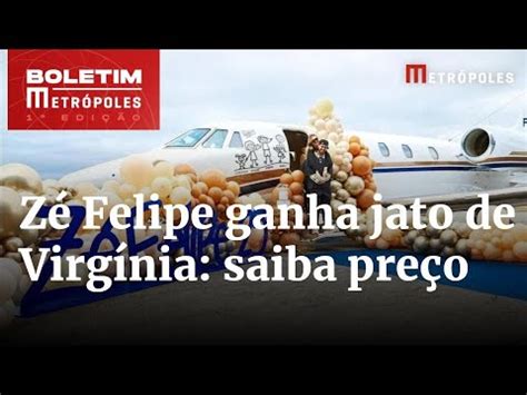 Saiba O Valor Do Jatinho Que Virginia Comprou Para Z Felipe Youtube