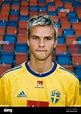 Niclas Alexandersson Swedish professional footballer in Everton England ...