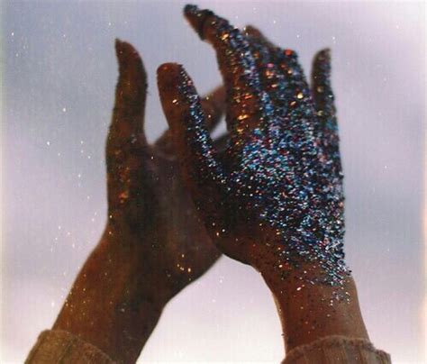 Aesthetic Glitter Hands Tumblr First Set On Image