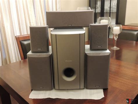 Pioneer S Htd330 Speaker System 51 Home Theater 2 Fronts 1 Center