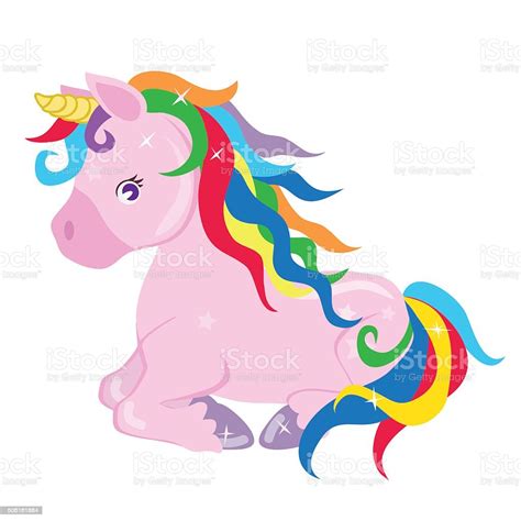 Unicorn Vector Illustration Stock Illustration Download Image Now