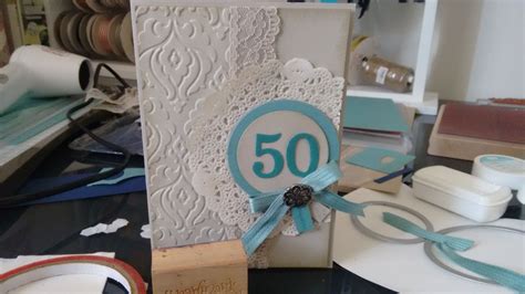 Stampin Up 50th Doily Birthday Card Birthday Cards Cards Birthday