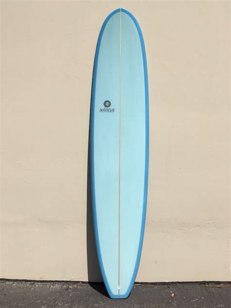 Blue Noserider Longboard Surfboard