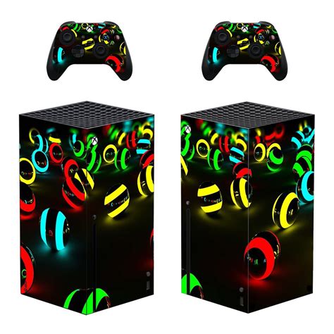 Colored Balls Xbox Series X Skin Sticker Decal In