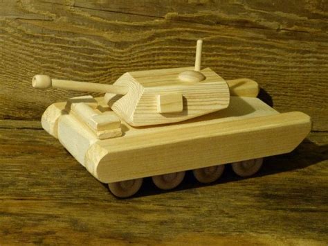 Toy Wooden Armored Tank Toy Wooden Toy Tank Model T Toys Baby