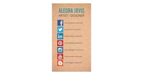 Adding Social Media Icons To Business Cards Social Media Icons Gray