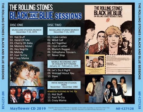 The Rolling Stones Black And Blue Sessions 【2cd】 Boardwalk