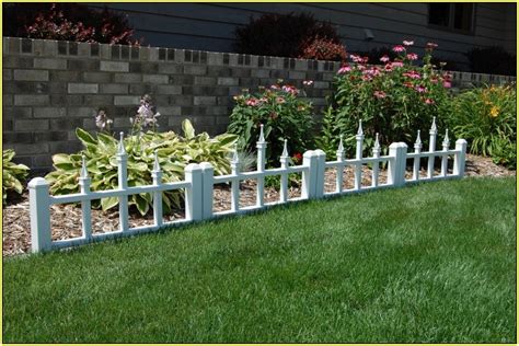 How To Make A Mini Garden Fence