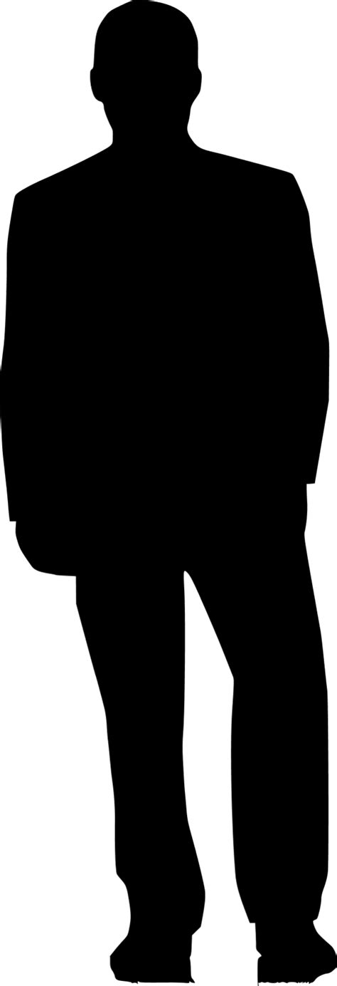 Free Man Standing Silhouette Png Download Free Man Standing Silhouette