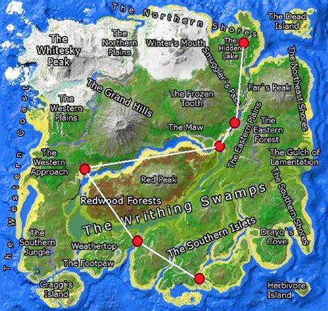 Ark Resource Map The Center Maping Resources
