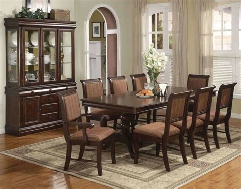 Take a look at the furniture options at macy's to choose the right pieces for your dining room. Merlot 9 Piece Formal Dining Room Furniture Set Pedestal ...