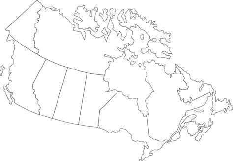 Free Vector Graphic Canada Map Geography Country Free Image On