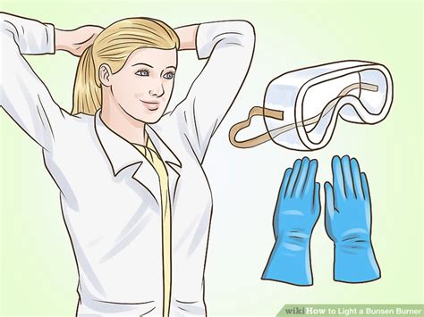 Tying the top portion of hair with the world famous hair ties for guys. How to Light a Bunsen Burner - wikiHow
