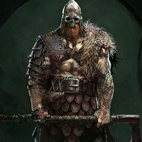 Bildergebnis Für For Honor Raider Artwork Viking Character Rpg