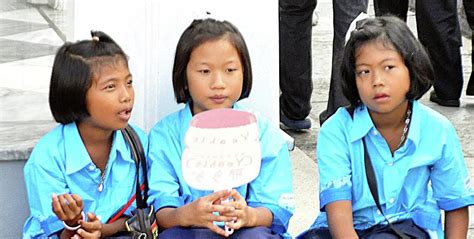 Thai School Girls Photograph By John Hughes