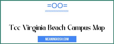 Tcc Virginia Beach Campus Map Meaningkosh
