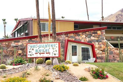 16 Coolest Mid Century Modern Hotels In Palm Springs